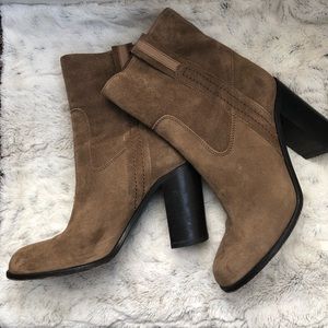 Kate Spade brown suede boots